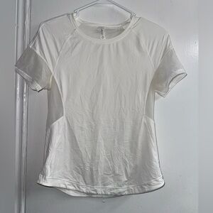 Lululemon white short sleeve tee
